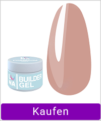 Gel Nagelverlängerung LUNA Premium №16 rosa-braun 30 ml